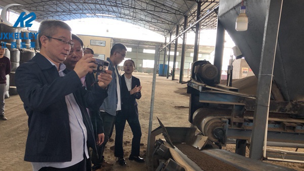 北京客戶來凱萊參觀考察陶粒濾料 北京客戶來凱萊參觀考察陶粒濾料